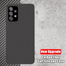 Carbon Case For Samsung Galaxy A56 A57 A55 A35 A54 A34 A53 A33 A52 A37 A36 A17 A16 A15 A14 A13 A27 A26 A25 A24 A23 A73 5G Cover