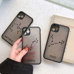 Twelve Constellations Phone Case For IPhone 17 16 15 Pro X XR XS Max Cases For IPhone 11 12 13 14 Pro Max Plus Mini Back Cover
