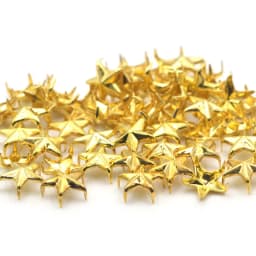 100Pcs Star Punk Nailhead Rivets Spikes Leathercraft Shoes Bags Decoration Clothing Handbag Craft DIY Decor Accessories