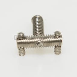 3 Pieces A Set Screws Thread Brass Chrome Material Saddle 60's TL 58 TLcaster Style for Tl Electric Guitar Bridge Replacement