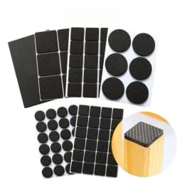 1/5Set Non-slip Self Adhesive Furniture EVA Table Chair Feet Pads Round Square Sofa Chair Leg Sticky Pad Floor Protectors Mat