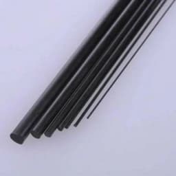 10pcs~1pcs Round Carbon Fiber Bar Rod Tool For RC Airplane Matte Pole OD:1-18mm Length: 100~500mm