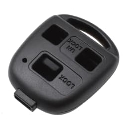 2 3 Button Switch Remote Car Key Shell Case Cover Pad For Toyota RAV4 Prado Corolla Land Cruiser Previa Tarago Pixis Rush Celica