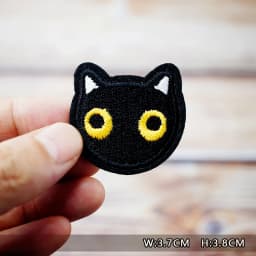 Dinosaur Eye Cat Heart Shoes Patches Embroidery For T-Shirt Iron On Appliques Clothes Jeans Stickers Badges Lightning Hand Beer