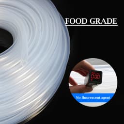 1~10m Silicone Hose Food Grade High Temperature Nontoxic Pipe 1 2 3 4 5 6 7 8 10mm for Faucet Aquarium Garden Water Tube