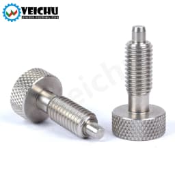VCN230-BN M6/8/10/12/16 All Stainless Steel Spring Screw Bolts Knurled Knob Index Plungers