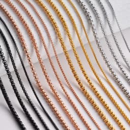 Dropship 1 Piece 2mm/2.5mm/3mm Stainless Steel Pearl Chain Necklace Figaro Chain for Pendant Men Women Jewelry Choker DIY
