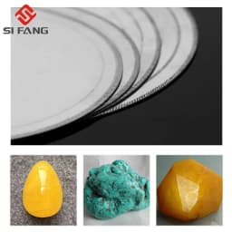 110/150/180/200MM Ultra-thin Diamond Saw Blade Super Thin Cutting Disc Jewelry for Glass Stone Agate Jade 20/25mm Bore 1Pc