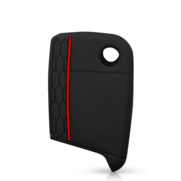KEEYOU Car-styling Silicone Car Key Cover Case For Volkswagen VW Golf 7 mk7 Skoda Octavia A7 for SEAT Leon Ibiza Fob 3 Buttons
