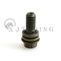 Universal M8/M10x1.25 Brake Master Cylinder Oil Hose Screw Banjo Bolt for Honda Yamaha Suzuki Motorcycle ATV Kart Connector End