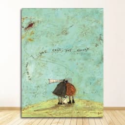 Posters and Prints Pictures Living Room Home Decor Vintage Nordic Abstract Landscape Love Dogs Pet Canvas Wall Art Paintings