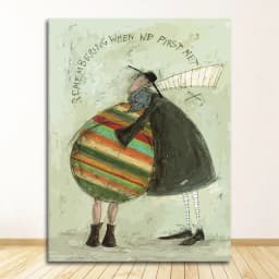 Posters and Prints Pictures Living Room Home Decor Vintage Nordic Abstract Landscape Love Dogs Pet Canvas Wall Art Paintings
