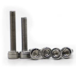 DIN912 M1.4 M1.6 M2 M2.5 M3 M4 M5 M6 M8 M10 304 Stainless Steel Metric Thread Hex Socket Cap Head Screw Bolts