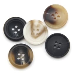 HENGC Resin Imitation Horn Large Decorative Coat Buttons For Clothing Sweater Suit Cardigan Big DIY Sewing Accessories Wholesale