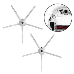 Armed Side Brush For Xiaomi Roborock S50 S51 S55 S5 S6 1S Spare Parts Robot Vacuum Cleaner Replacement Accessory Washable Brush