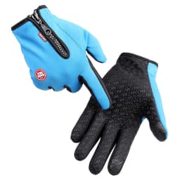 Outdoor Winter Gloves Waterproof Motorcycle Thermal Fleece Lined Resistant Touch Screen Non-slip Riding Gloves For Men Women