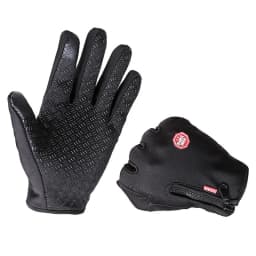 Outdoor Winter Gloves Waterproof Motorcycle Thermal Fleece Lined Resistant Touch Screen Non-slip Riding Gloves For Men Women