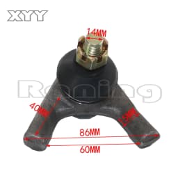 1 pc M12/14 Swing Arm Ball joint Kits Fit For Chinese ATV UTV Go Kart Buggy Quad Bike Electric Vehicle 250cc 1000w Scooter Parts