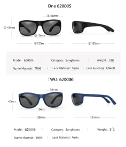 ZENOTTIC Spring TR90 Polarized Cycling Sunglasses Men Ultralight Sports Goggles Driving Hiking Sun Glasses UV400 Shades