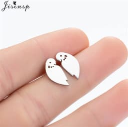 Multiple Mini Stainless Steel Bird Jewelry Earrings 2026 Trend For Women Girls Cute Crane Parrot Bee Hummingbird Studs Oorbellen