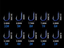 10 Pairs/lot Steel Fishing Hooks Tied Line 2/4/6/8/10# High Carbon Carp Fishing Hook Japan Sea Fishing Anzol A309