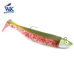 Texas Black Minnow M07 for Walleye and Bass Fishing 7 cm Soft Lure 6.5g Weedless Head Super Soft Shad Lure with 1 0 Worm Ho