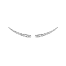 TIANDE Silver Color Gold Plated Climber Earrings for Women Smooth Piercing Women's Stud Earrings 2022 Fashion Jewelry Wholesale