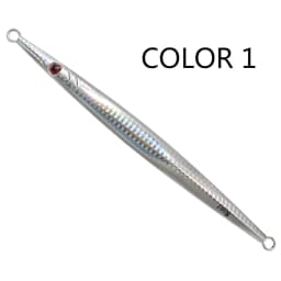 Balleo 1PC Deep Sea Metal Jig Fishing Lure 60g 80g 160g 200g 300g Jigging Spoon Bait Saltwater Jigbait Lures