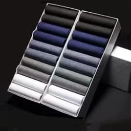 20pairs/Men's Silk Socks High Quality Business Casual Men's Long Socks Summer Thin Transparent Ultra-Thin Men's Socks Wholesale