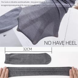 20pairs/Men's Silk Socks High Quality Business Casual Men's Long Socks Summer Thin Transparent Ultra-Thin Men's Socks Wholesale