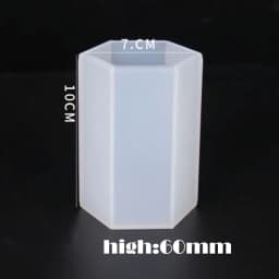 Cylinder Silicone Mold DIY Epoxy Resin Candle Mould Aromatherapy Candle Wax Molds Clay Plaster Craft Casting Mould Home Decor