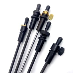 1pc Cello End Tail Carbon Fiber 4/4 3/4 1/2 1/4 Stretch Shrink Freely Ebony Adjustable Endpin, Cello Accessories