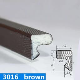 5Meters PU Foam Sound Insulation and Windproof Sealing Strip Suit Door Seam Shock Absorption and Sound Insulation Strip