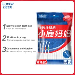 Fawnmum 0.6-1.2mm Interdental Brush For Teeth Cleaning Dentistry Between Teeth Oral Care Toothpick Dental Tool Floss Orthodontic