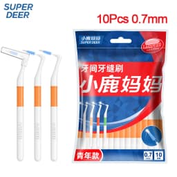 Fawnmum 0.6-1.2mm Interdental Brush For Teeth Cleaning Dentistry Between Teeth Oral Care Toothpick Dental Tool Floss Orthodontic