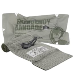 RHINO RESCUE 4" 6" Emergency Pressure Bandage Wound Dressing IFAK Kit High Elasticity Vacuum Packed Outdoor Hiking Essentials