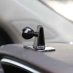 Creative Car Mobile Phone Holder Base Accessories Dashboard Base Panel Sticky Curved Surface Can Be Pasted 17mm Universal Head