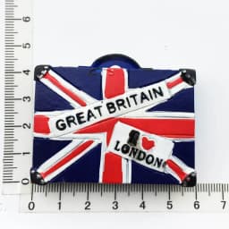 UK Tourist Souvenir British Refrigerator Sticker Manchester Oxford London Bus Big Ben Scotland Crafts Magnetic Fridge Decor
