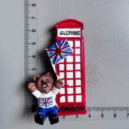 UK Tourist Souvenir British Refrigerator Sticker Manchester Oxford London Bus Big Ben Scotland Crafts Magnetic Fridge Decor