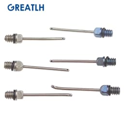 5pcs Straight/elbow/angle Tips Uitrasonic Injection Needle Titanium /stainless Steel Medical Injection Needle Surgery Instrument