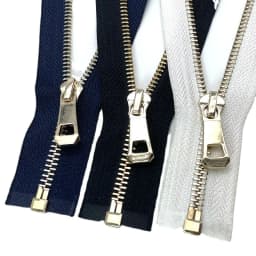 35/45/55/65/75/85cm 5# Colorful High Quality Open-end Auto Lock Gold Metal Zipper DIY Handcraft For Clothing Pocket Garment Shoe