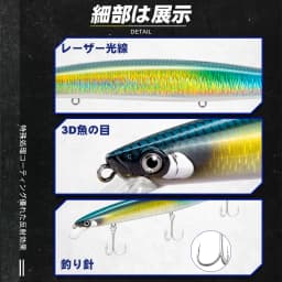 D1 Sea Fishing Lures 163mm 32g For Trout Wobbler Of Pike Floating Minnow Hard Swimbaits Spinning Lures Tackle DT5002