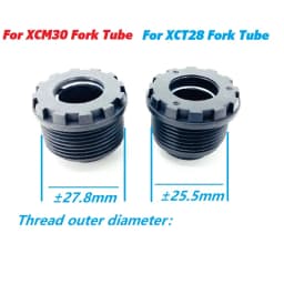 SUNTOUR XCM 30 XCT 28 Front Fork Speed Lockout Cover Lever End Cap Bolt Assembly Shoulder Control Damping Rod Cartridge Top Cap