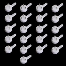 50Pc White Traceless Wall Hooks Mount Photo Clock Painting Picture Hangers Invisibility Nail Fasteners Hanging Hanger Home Decor