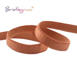 BRISTLEGRASS 2 5 10 Yard 3/8" 10mm Shiny Bra Strap Elastic Band Nylon Spandex Shoulder Tape Underwear Lingerie Dress Sewing Trim
