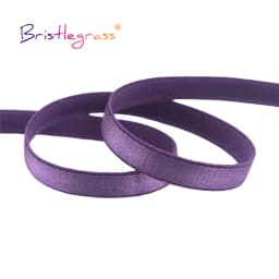 BRISTLEGRASS 2 5 10 Yard 3/8" 10mm Shiny Bra Strap Elastic Band Nylon Spandex Shoulder Tape Underwear Lingerie Dress Sewing Trim