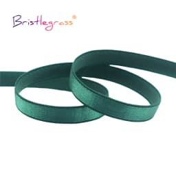 BRISTLEGRASS 2 5 10 Yard 3/8" 10mm Shiny Bra Strap Elastic Band Nylon Spandex Shoulder Tape Underwear Lingerie Dress Sewing Trim