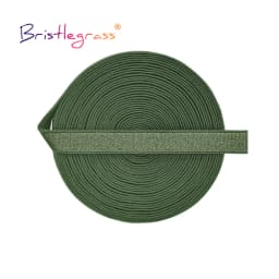 BRISTLEGRASS 2 5 10 Yard 3/8" 10mm Shiny Bra Strap Elastic Band Nylon Spandex Shoulder Tape Underwear Lingerie Dress Sewing Trim