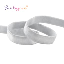 BRISTLEGRASS 2 5 10 Yard 3/8" 10mm Shiny Bra Strap Elastic Band Nylon Spandex Shoulder Tape Underwear Lingerie Dress Sewing Trim