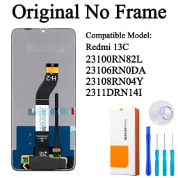 23100RN82L 23124RN87G Premium Lcd For Xiaomi Redmi 13C 4G Display Touch Screen 13C 5G Digitizer Panel Assembly For POCO C65 Lcd